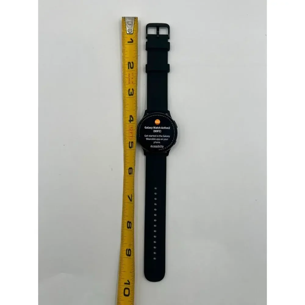 Samsung Galaxy Watch Active 2 SM-R830 40mm Dark Blue Dial Black Band Used 4gb Un
